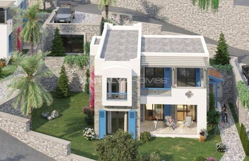 املاک و مستغلات با چشم اندازهای خیره کننده دریا و طبیعت در بدروم 2