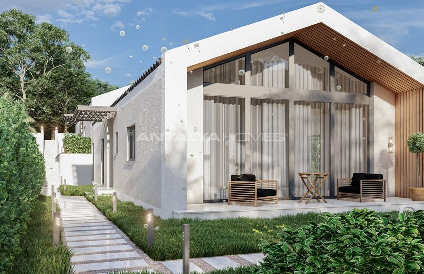 3-bedroom Detached Houses with Pool in Mugla Seydikemer 3
