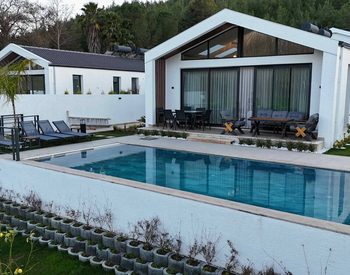 3-bedroom Detached Houses with Pool in Mugla Seydikemer 3