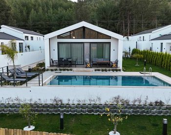 3-bedroom Detached Houses with Pool in Mugla Seydikemer 1
