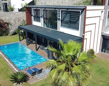 Hus Med Havsutsikt Och Privat Pool I Bodrum Yalıkavak 3
