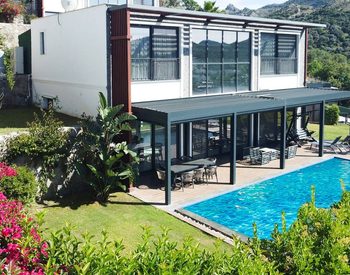 Hus Med Havsutsikt Och Privat Pool I Bodrum Yalıkavak 1