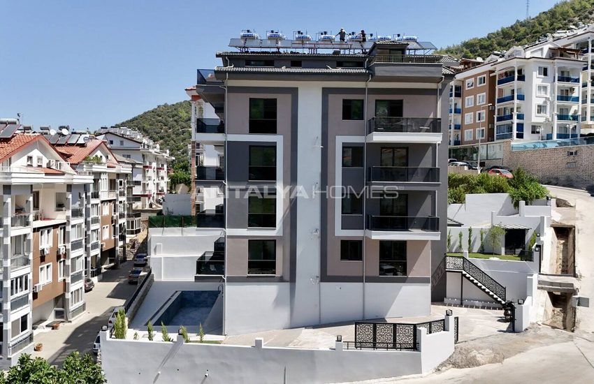 Chique Woningen In Een Complex Met Zwembad In Muğla Fethiye 2