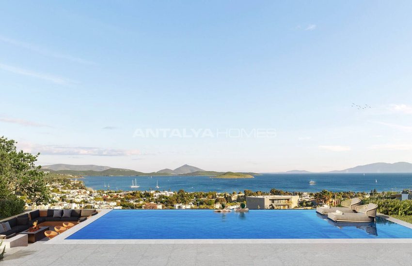Maisons Individuelles Élégantes Avec Jardin Et Piscine À Bodrum 2