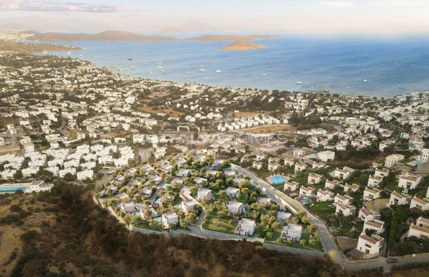Maisons Individuelles Élégantes Avec Jardin Et Piscine À Bodrum 8