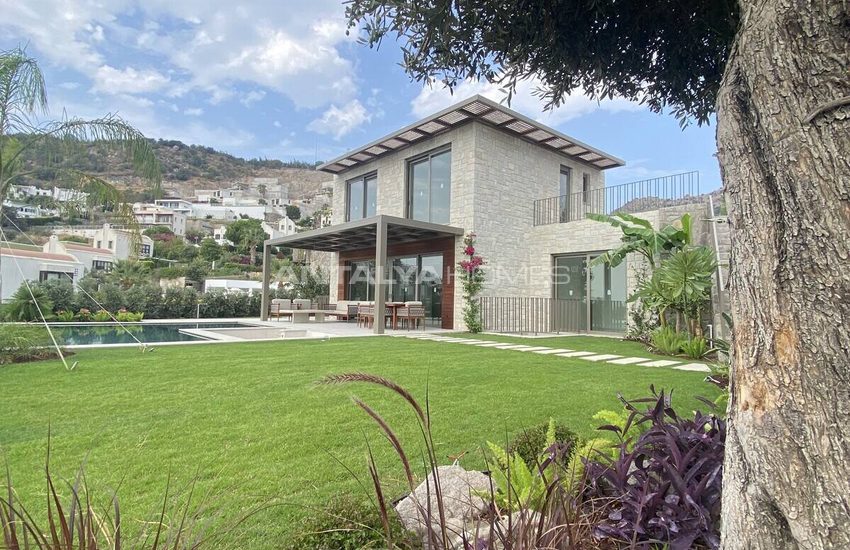 Maisons Individuelles Élégantes Avec Jardin Et Piscine À Bodrum 5