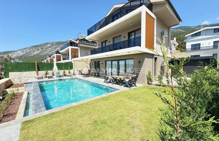 Detached Houses with Nature View in Oludeniz Fethiye 3
