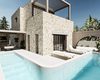 Fristående Hus Med Havsutsikt Och Pool I Bodrum Gumusluk