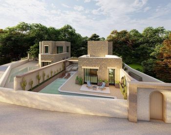 Fristående Hus Med Havsutsikt Och Pool I Bodrum Gumusluk 3