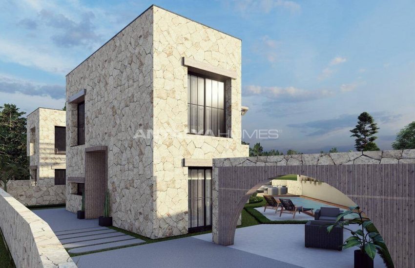 Fristående Hus Med Havsutsikt Och Pool I Bodrum Gumusluk 6