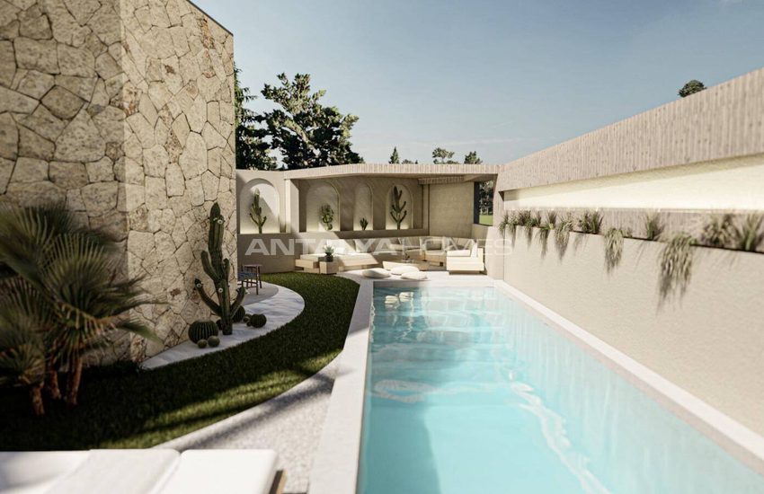 Fristående Hus Med Havsutsikt Och Pool I Bodrum Gumusluk 9