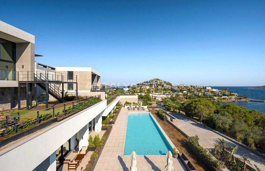 Maisons Vue Mer Dans Un Projet Avec Plage Privée À Bodrum Mugla 6