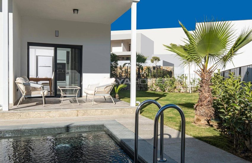 Vrijstaande Huizen Met Zeezicht En Privézwembad In Bodrum Turkije 5