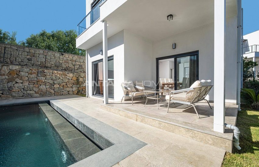 Vrijstaande Huizen Met Zeezicht En Privézwembad In Bodrum Turkije 4