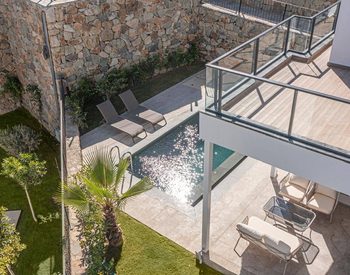 Fristående Hus Med Havsutsikt Och Privat Pool I Bodrum Turkiet 2