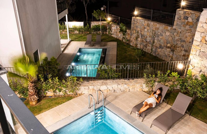 Vrijstaande Huizen Met Zeezicht En Privézwembad In Bodrum Turkije 11