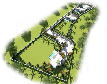 Enplanshus Med Pool I Bodrum 3