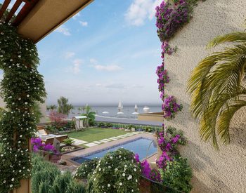 Bodrum Torba'da Deniz Kenarındaki Projede Müstakil Villalar 2