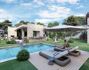 Bodrum Yalıkavak'ta Deniz Manzaralı Şık Evler 3