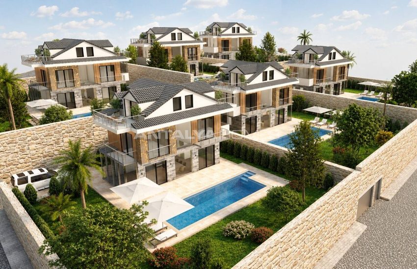 Villas with Private Pools in Central Fethiye 3