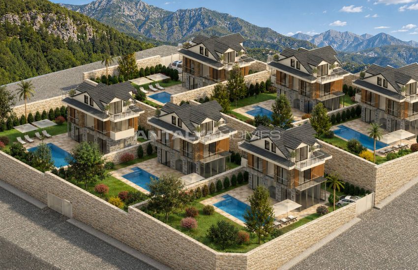 Villas with Private Pools in Central Fethiye 1