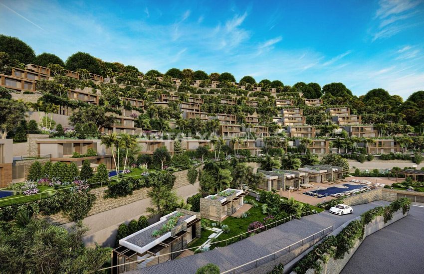 Huizen Met Zwembad In Een Complex Met Toegang Tot Het Strand In Bodrum 6