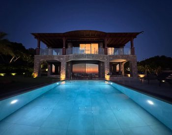 Elegant Hus Med Utsikt Över Marinan I Bodrum Yalıkavak 3
