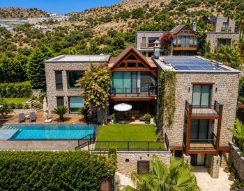 Maison En Pierre Détachée Avec Piscine Privée À Bodrum 1