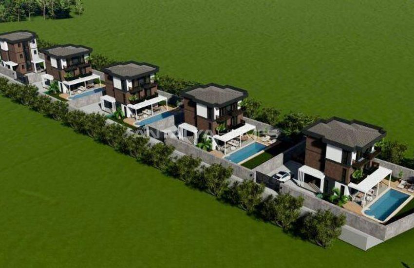 Freistehende Villen Mit Privatpools In Strandnähe In Fethiye 3