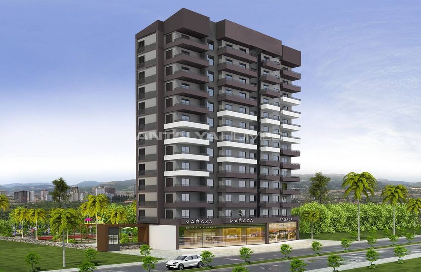 Mersin'de Plaja Yakın Havuzlu Otoparklı Sitede Sıfır Daireler 3