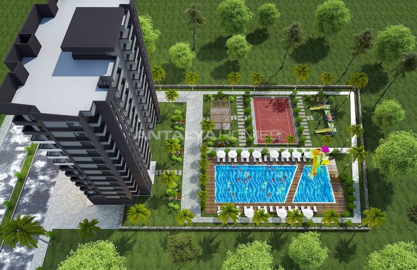 Mersin'de Plaja Yakın Havuzlu Otoparklı Sitede Sıfır Daireler 5