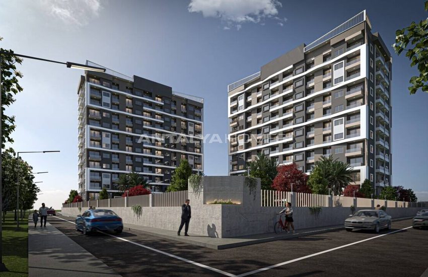Appartements Avec De Nombreuses Commodités À Mezitli, Mersin