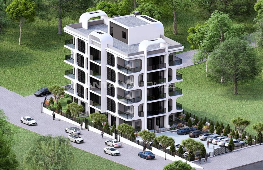Инвестиционные квартиры с парковкой в Мерсине 5