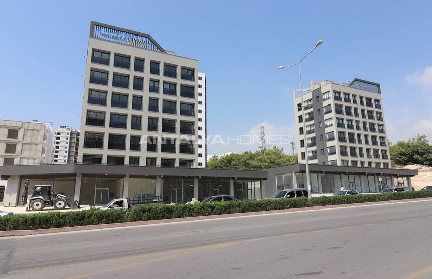 Moderne Wohnungen Mit Gemeinschaftsgarten In Mersin 4