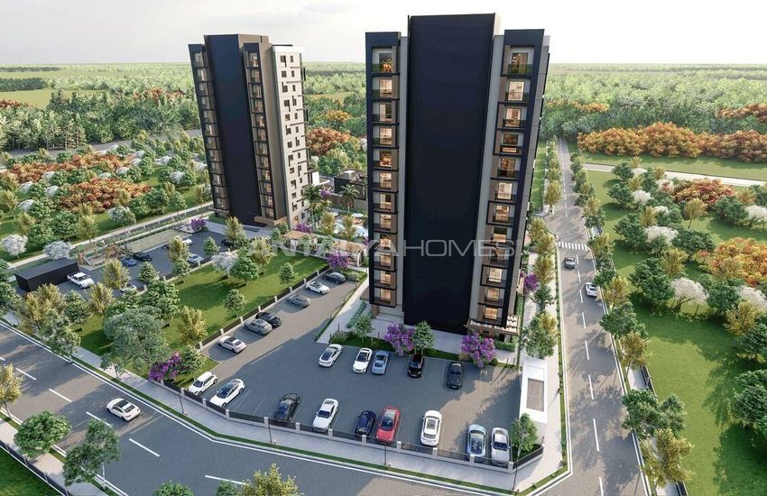 Apartments in Well-equipped Complex in Mersin Mezitli 4