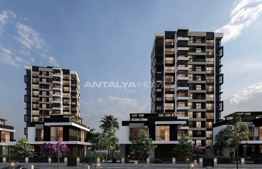 Apartments in Well-equipped Complex in Mersin Mezitli 1