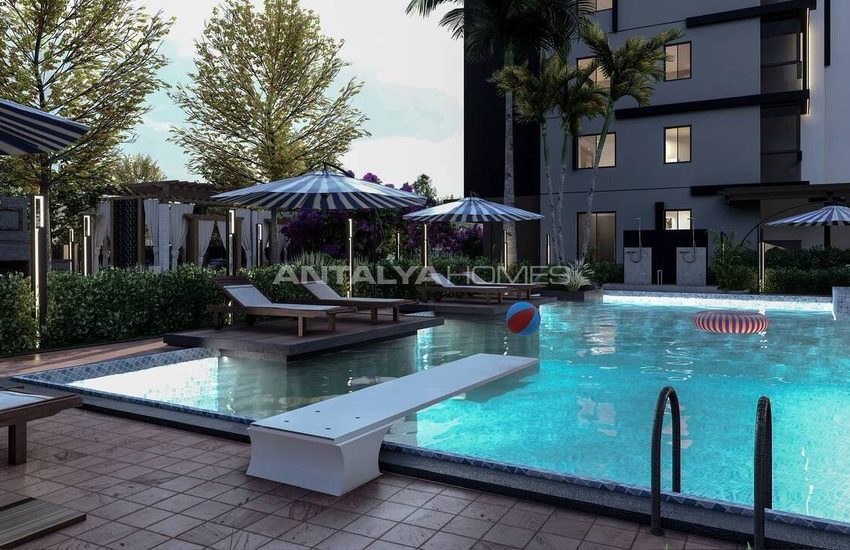 Apartments in Well-equipped Complex in Mersin Mezitli 10