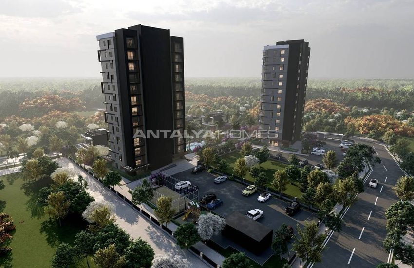 Apartments in Well-equipped Complex in Mersin Mezitli 3