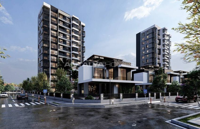 Apartments in Well-equipped Complex in Mersin Mezitli