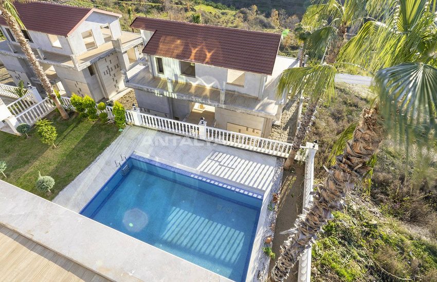 Panoramic Sea and Nature View Villas in Kargicak Alanya 7