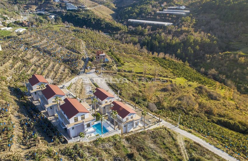 Panoramic Sea and Nature View Villas in Kargicak Alanya 6