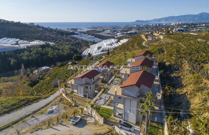 Panoramic Sea and Nature View Villas in Kargicak Alanya 3