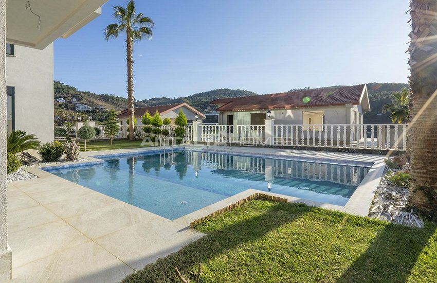 Panoramic Sea and Nature View Villas in Kargicak Alanya 14