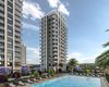 Apartments Offering Extensive Social Facilities in Mersin 2