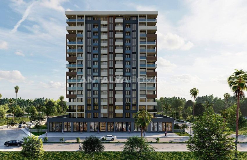 Mersin Tece’de Site İçinde Deniz Manzaralı Satılık Daireler