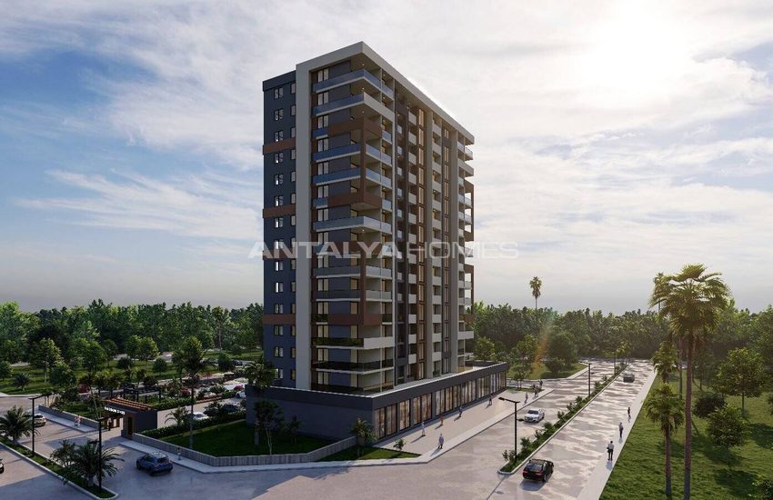 Mersin Tece’de Site İçinde Deniz Manzaralı Satılık Daireler 1