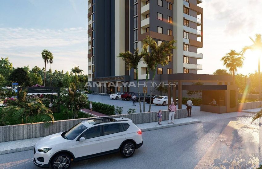 Mersin Tece’de Site İçinde Deniz Manzaralı Satılık Daireler 3
