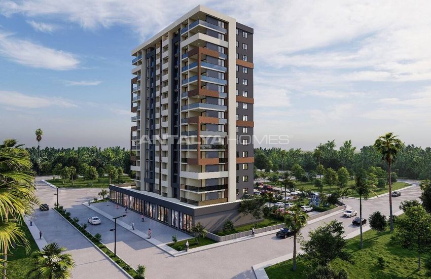 Mersin Tece’de Site İçinde Deniz Manzaralı Satılık Daireler 2