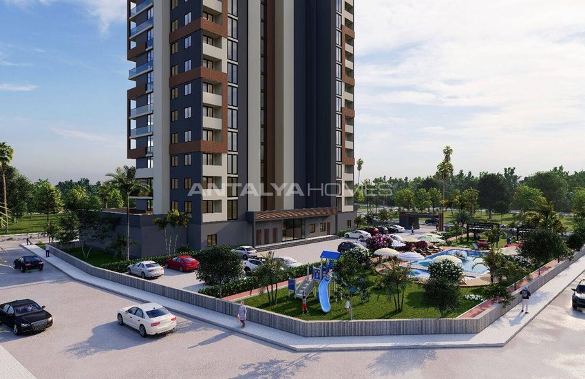 Mersin Tece’de Site İçinde Deniz Manzaralı Satılık Daireler 4
