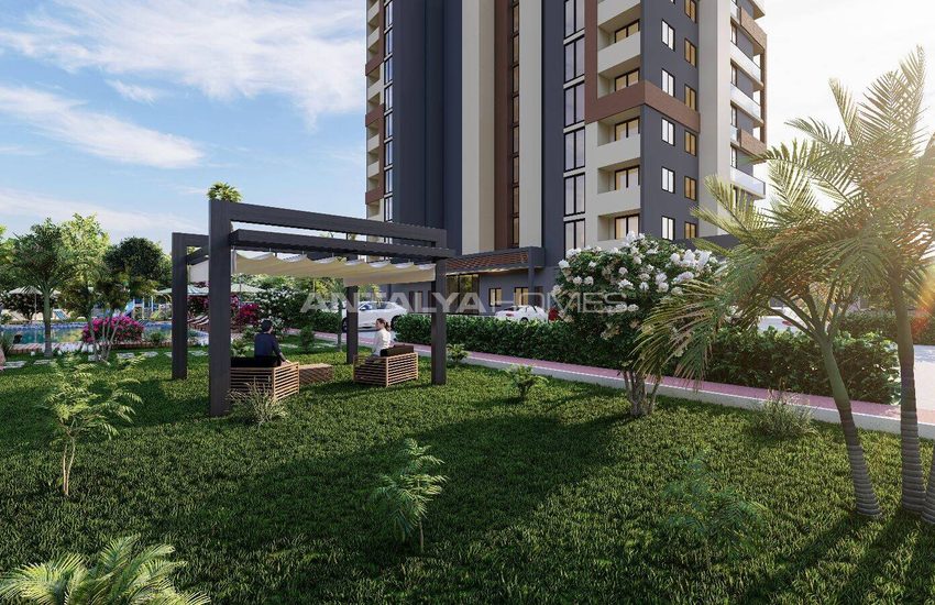 Mersin Tece’de Site İçinde Deniz Manzaralı Satılık Daireler 9